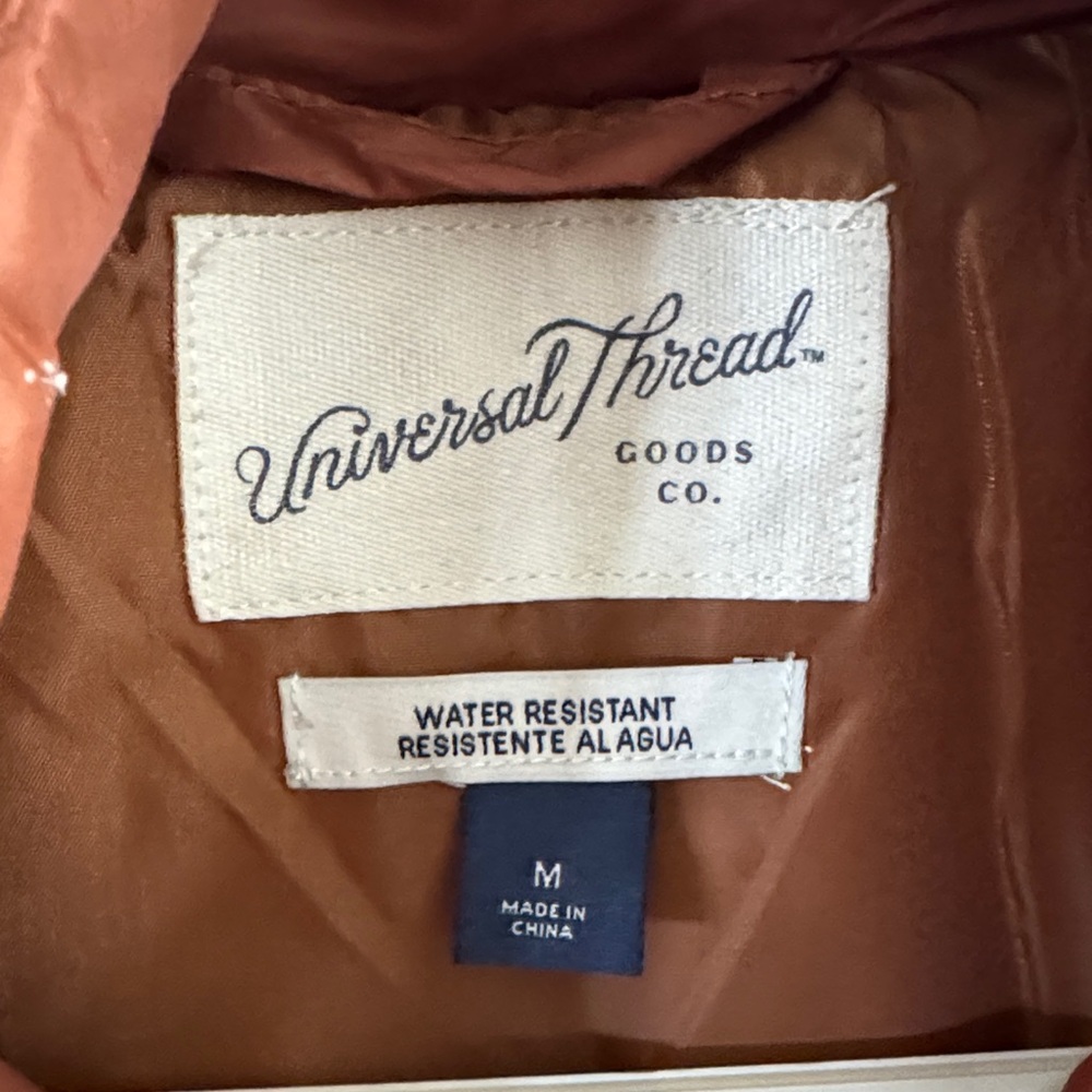 Universal Thread Copper Puffer Jacket - image 2